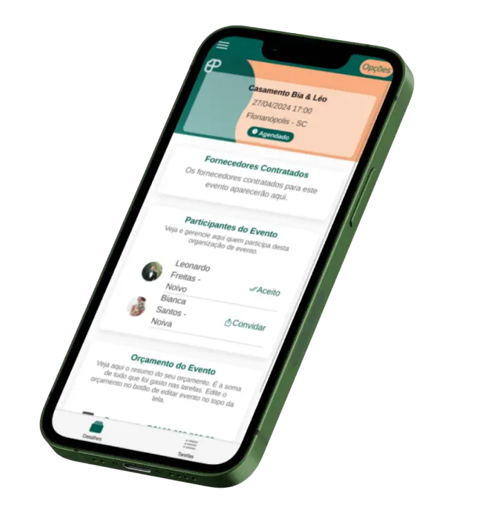 App Meu Evento Perfeito